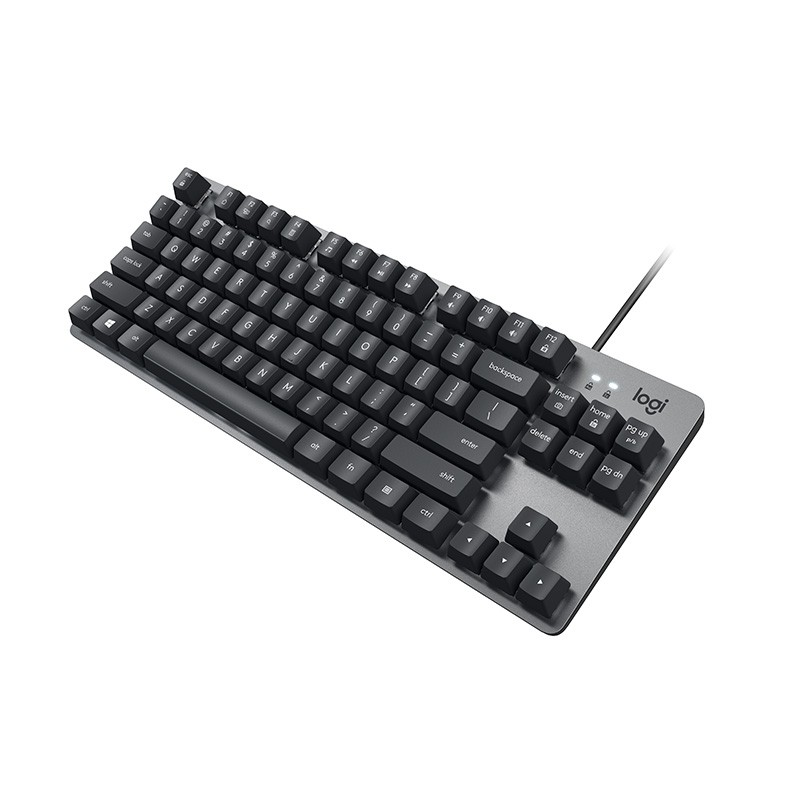 罗技(Logitech) 机械有线键盘 K835 84键 TTC轴 青轴 黑色