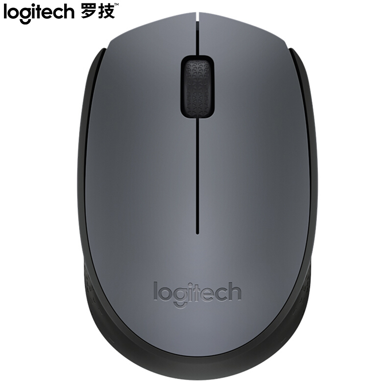 罗技(Logitech) 无线鼠标 M171 黑色