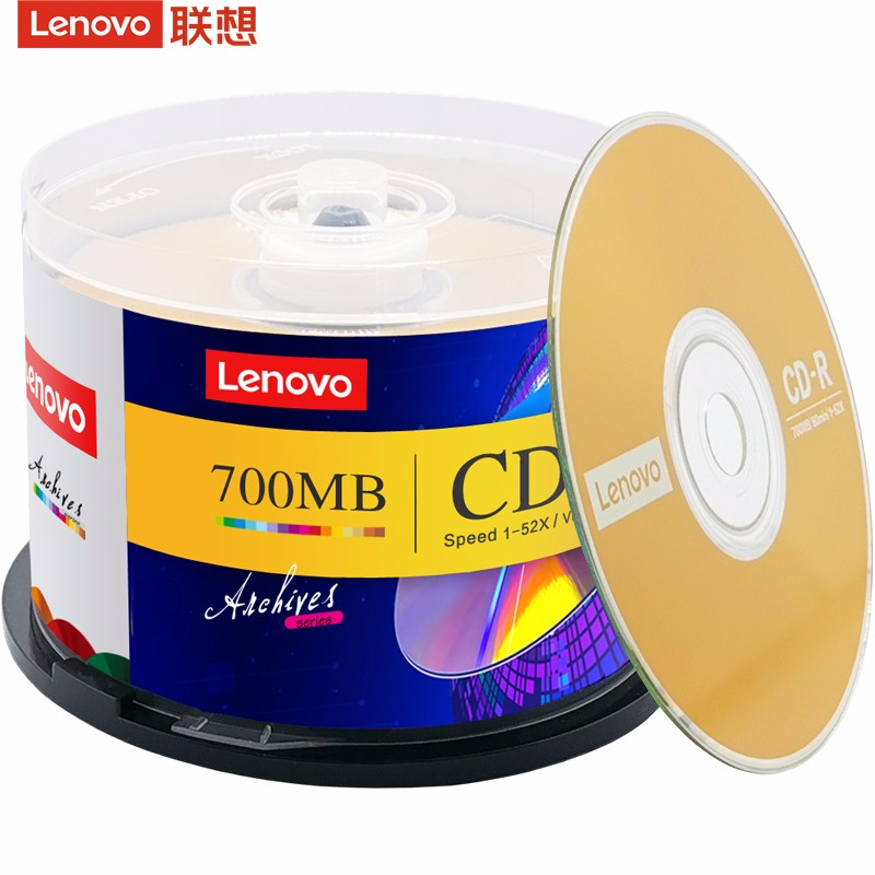 联想（Lenovo） CD-R 光盘/刻录盘 52速700MB 50张/桶（单位：桶）