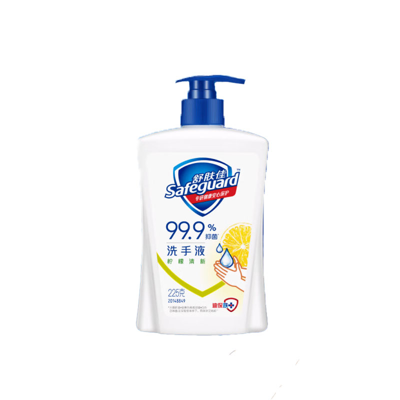 舒肤佳 柠檬清新 抑菌洗手液 225ml/瓶 3瓶/组（单位：组）