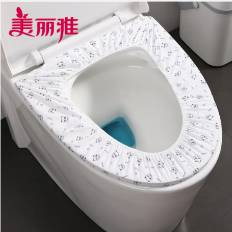 美丽雅一次性马桶垫防水产妇月子旅游用品独立包装加大加厚马桶套